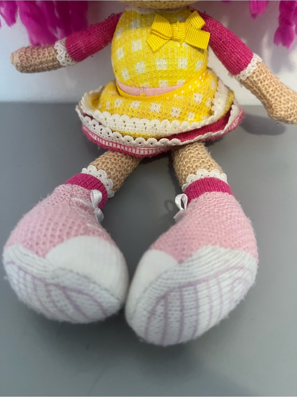 Lalaloopsy Crumbs Sugar Cookie Crochet Soft Doll Plush - Picture 3 of 6